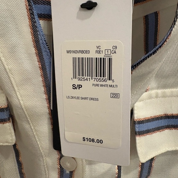 GUESS STRIPED SHIRT DRESS - Picture 7 of 9